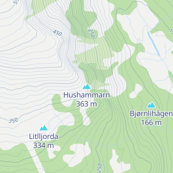 Map of Hushammarn