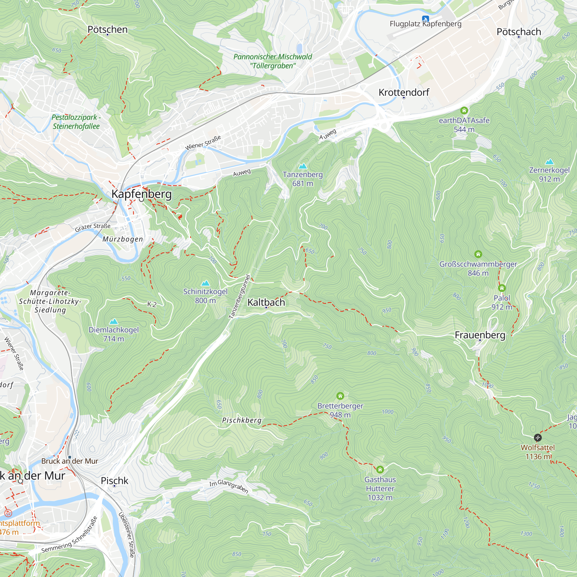 Einkehr Prieselbauer map