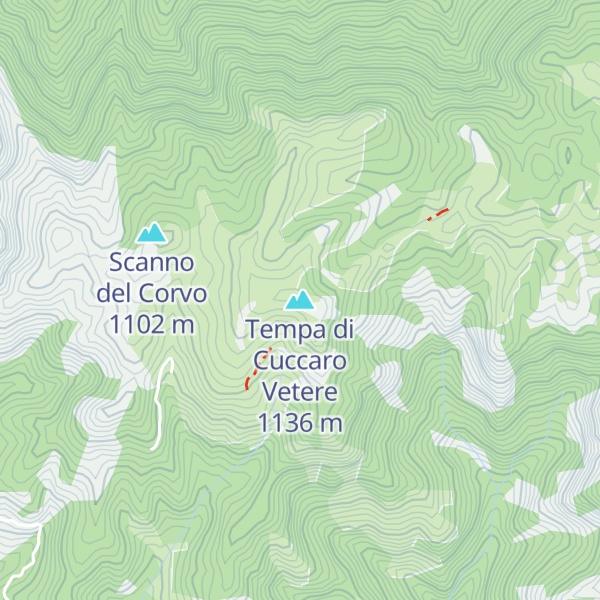 Map of Tempa di Cuccaro Vetere