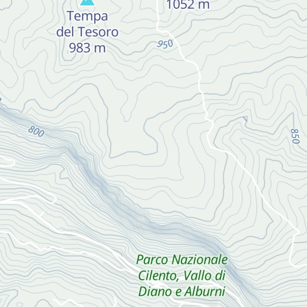 Map of Tempa delle Rupi