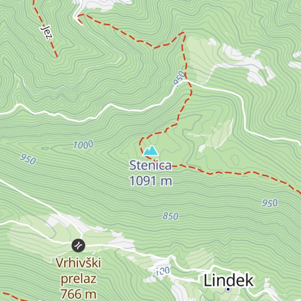 Map of Stenica