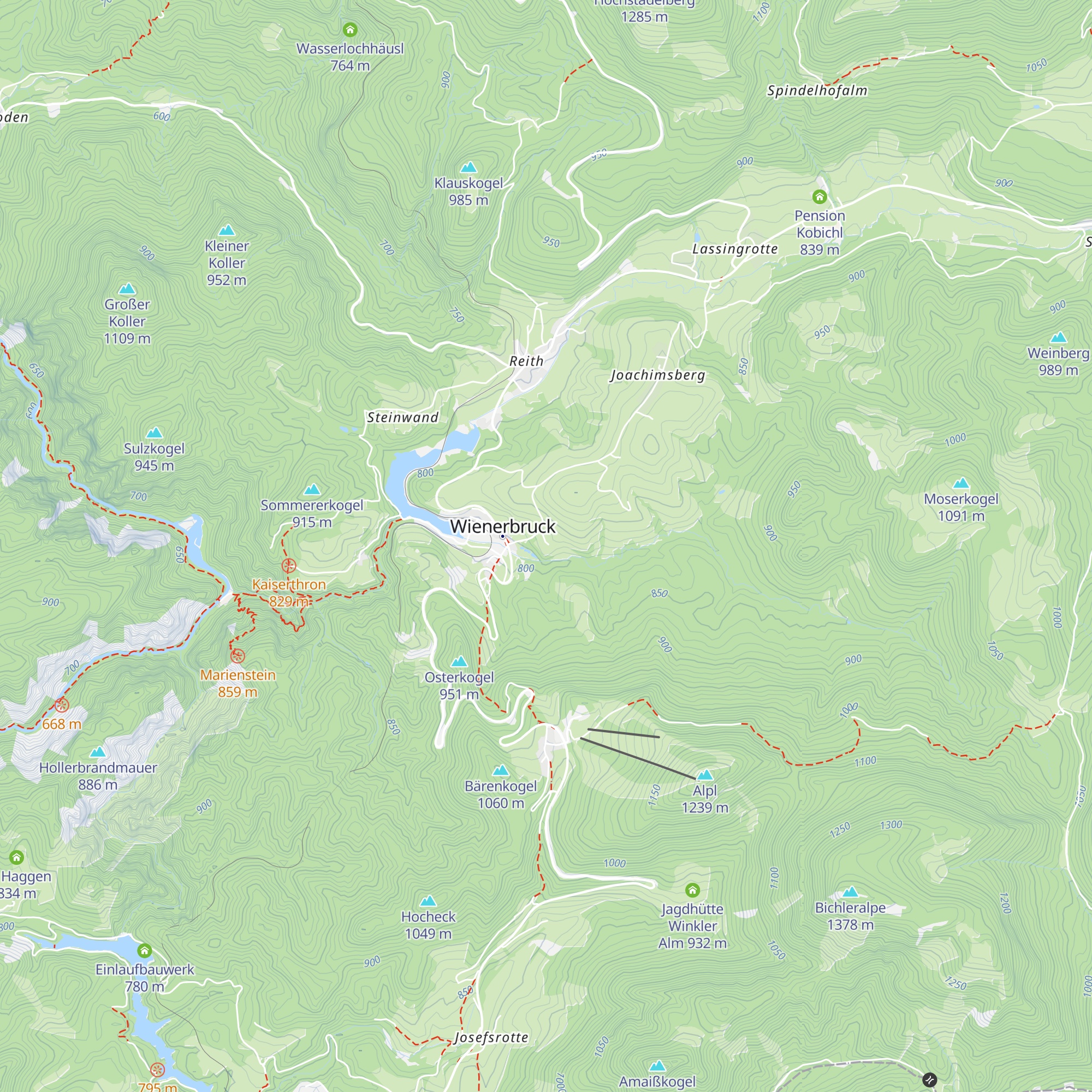 Pension Bodenhof map