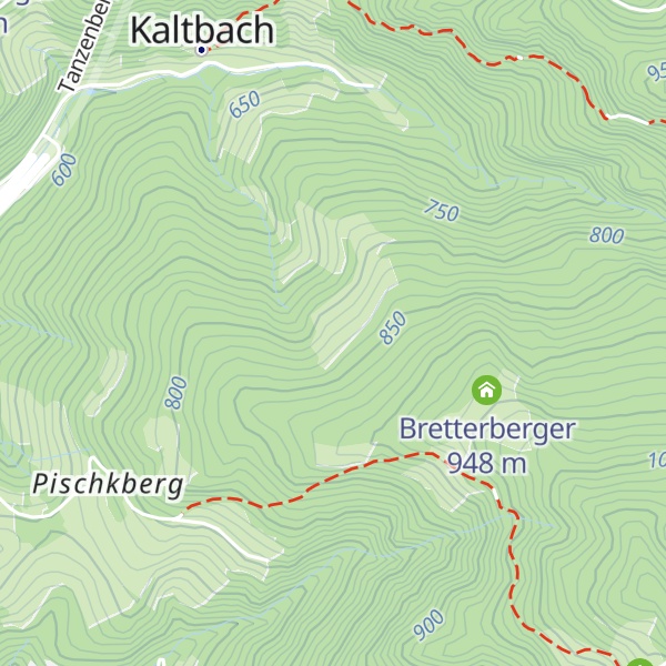 Map of Unterbründler