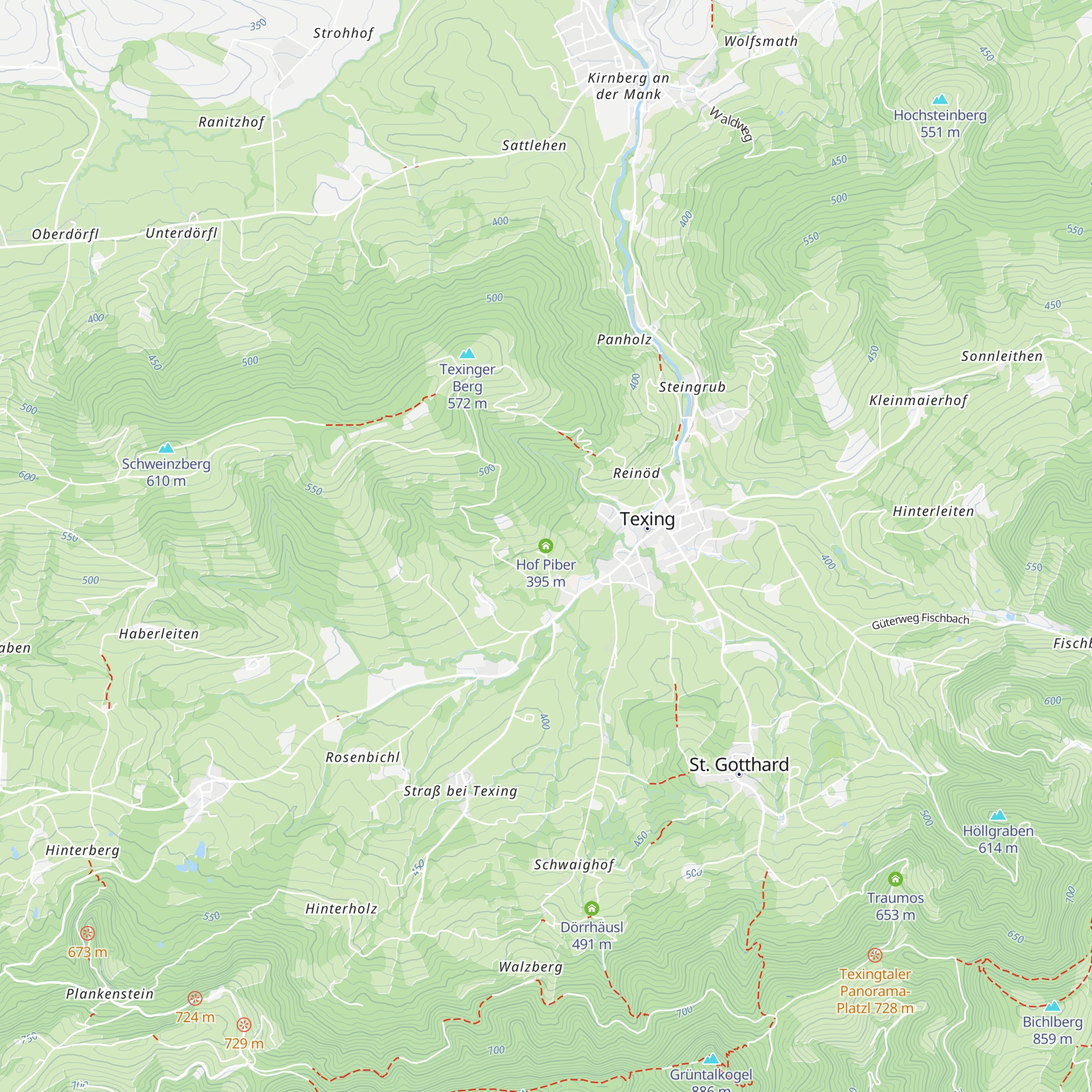 Hof Piber map