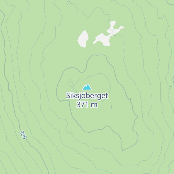 Map of Siksjöberget