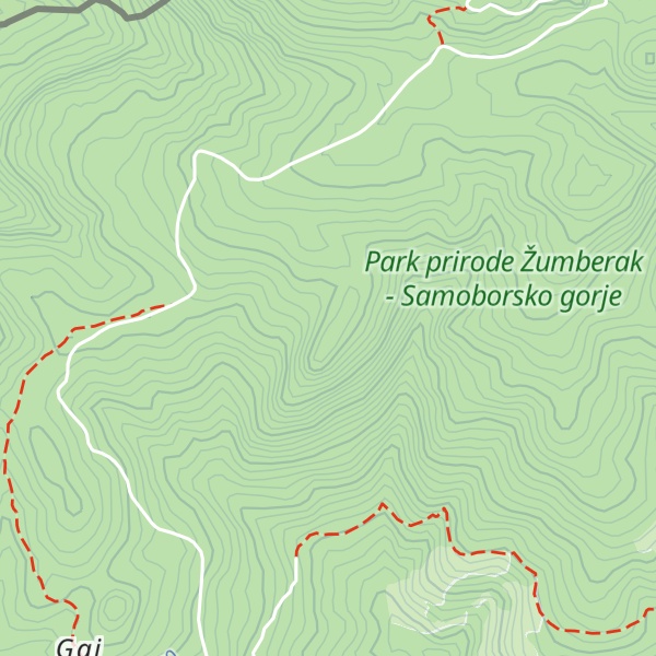 Map of Oštrc