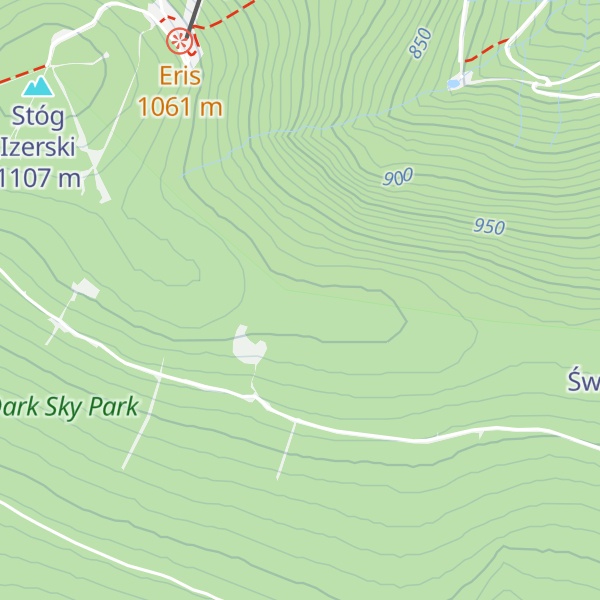 Map of Łużec