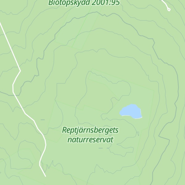 Map of Reptjärnsberget