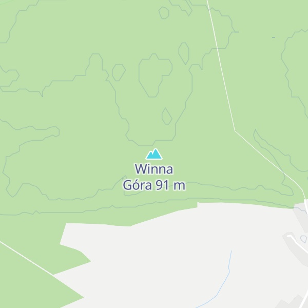 Map of Winna Góra