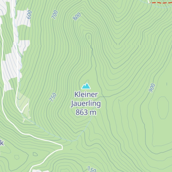 Map of Kleiner Jauerling