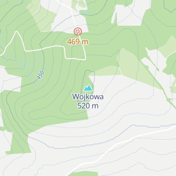 Map of Wojkowa