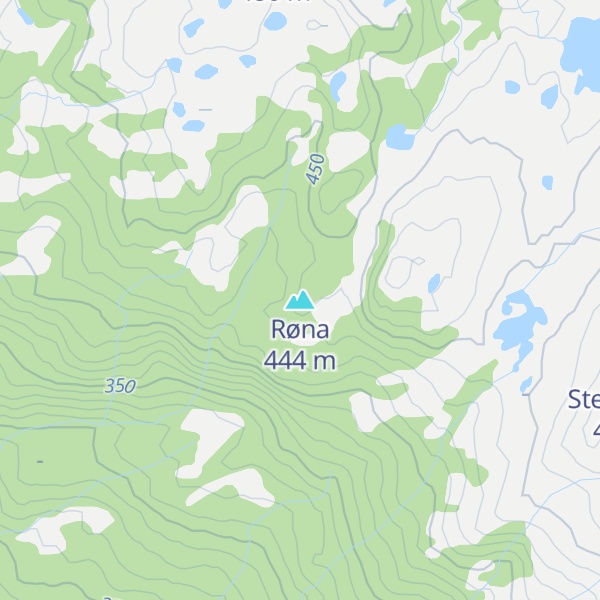 Map of Røna