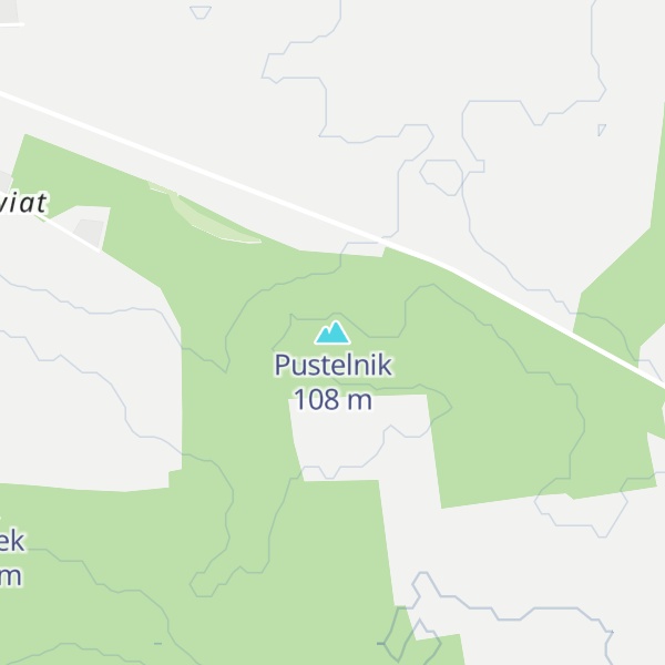 Map of Pustelnik