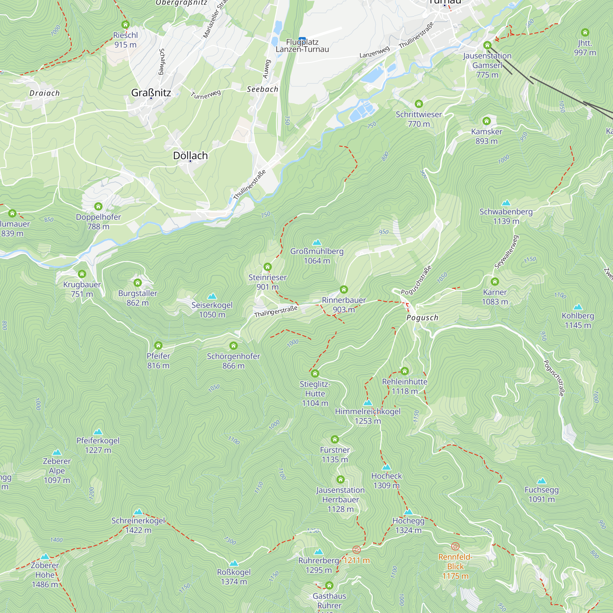Gasthof Schererwirt map