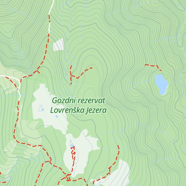 Map of Mraveljski hrib