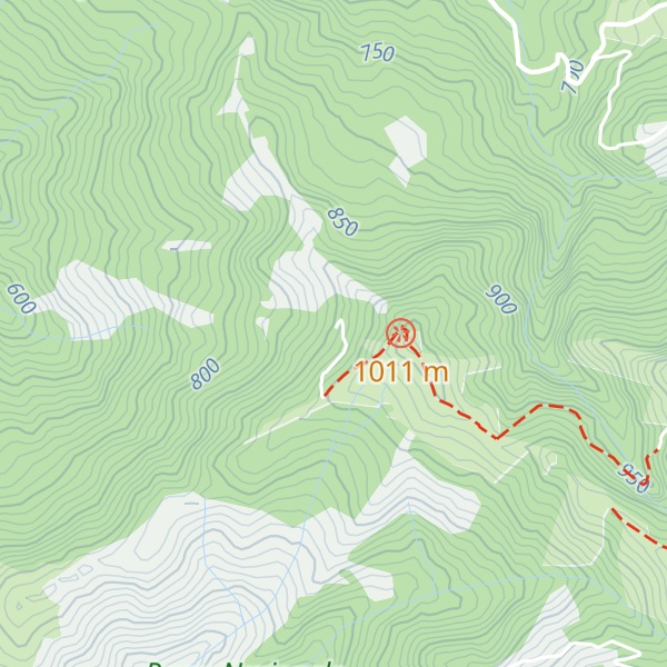 Map of Rifugio Monte Monaco