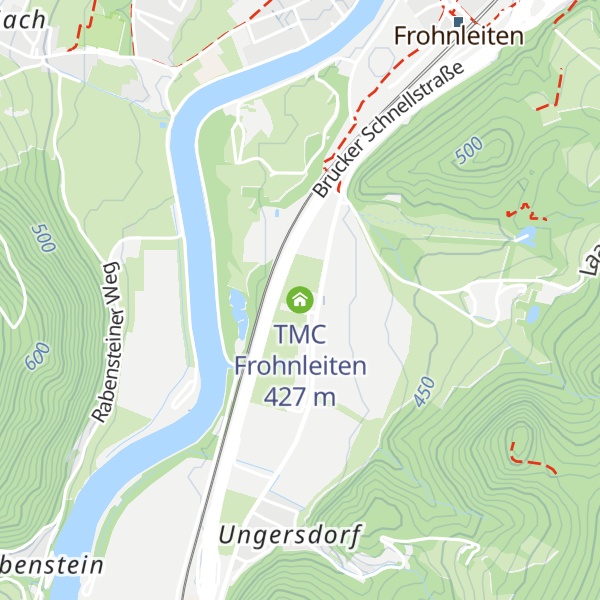 Map of TMC Frohnleiten