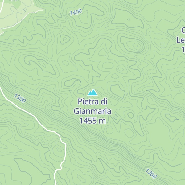 Map of Pietra di Gianmaria