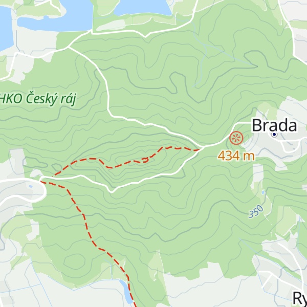 Map of Bradáčova věž