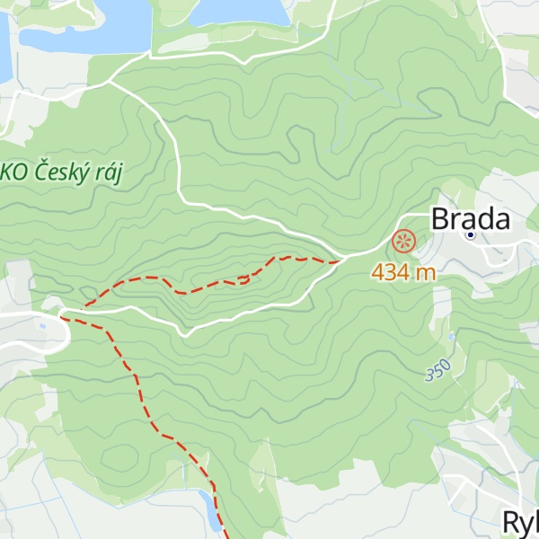Map of Jičínská věž