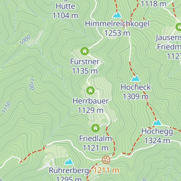 Map of Herrbauer