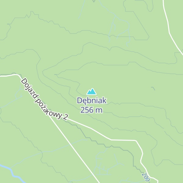 Map of Dębniak