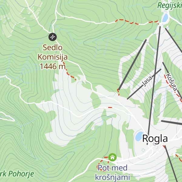Map of Ostruščica