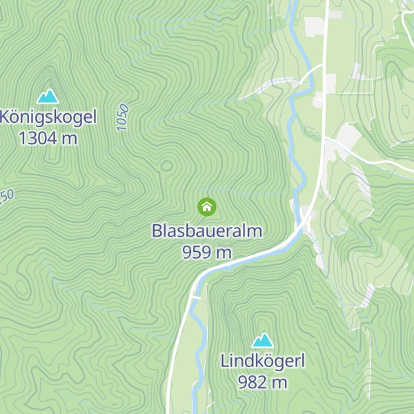 Map of Blasbaueralm