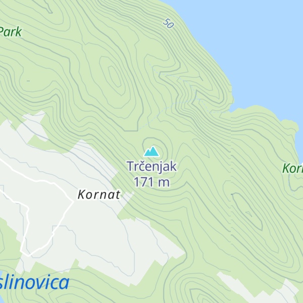 Map of Trčenjak