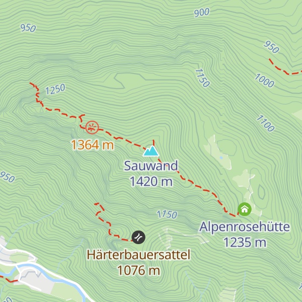 Map of Sauwand