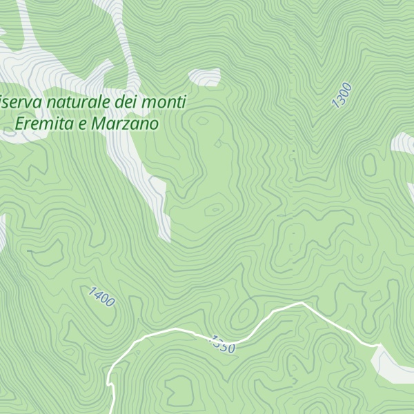 Map of Monte Pennone