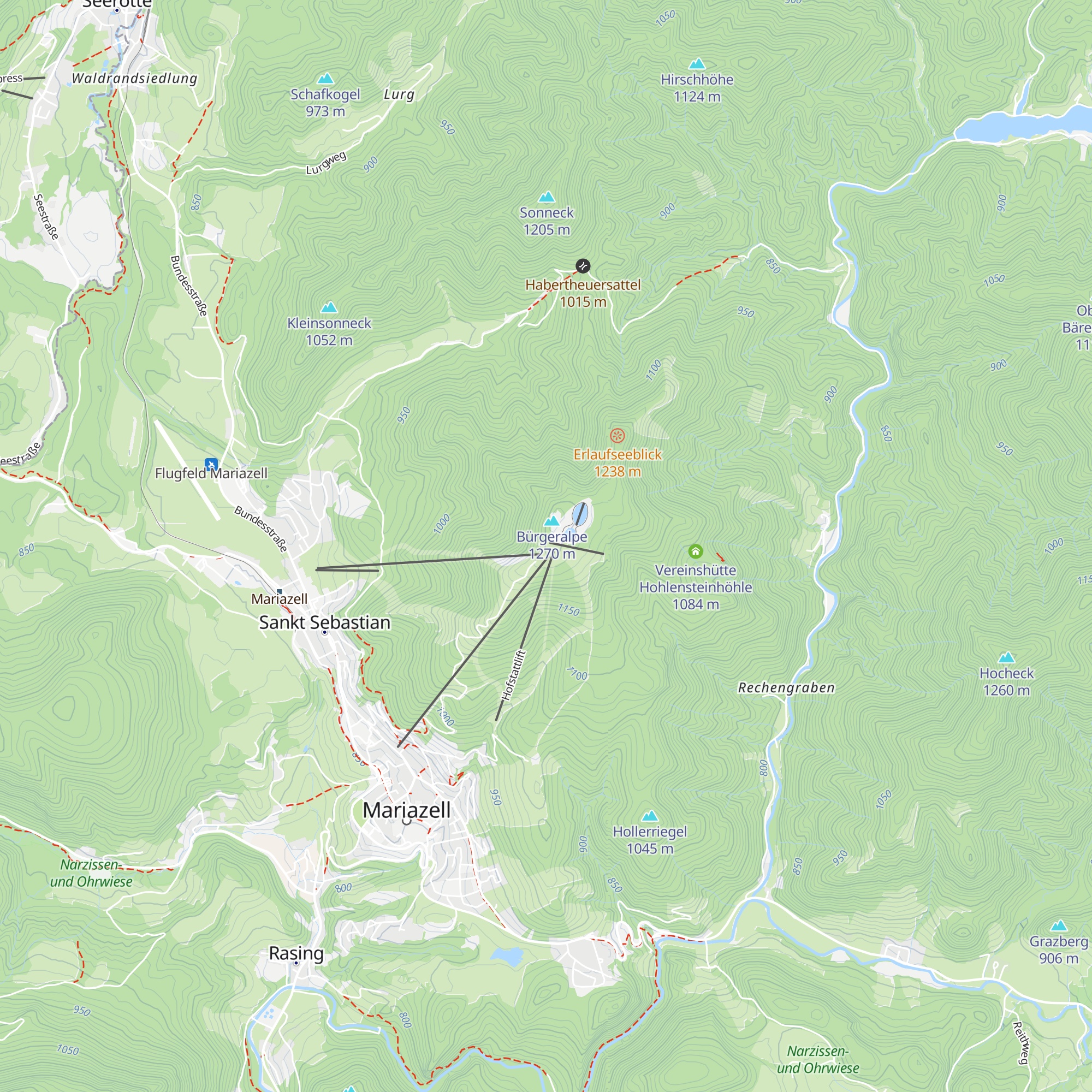 Berggasthof map