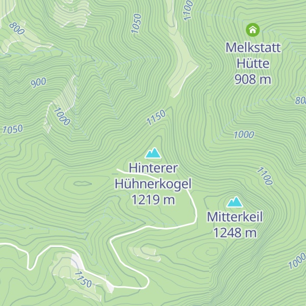 Map of Hinterer Hühnerkogel