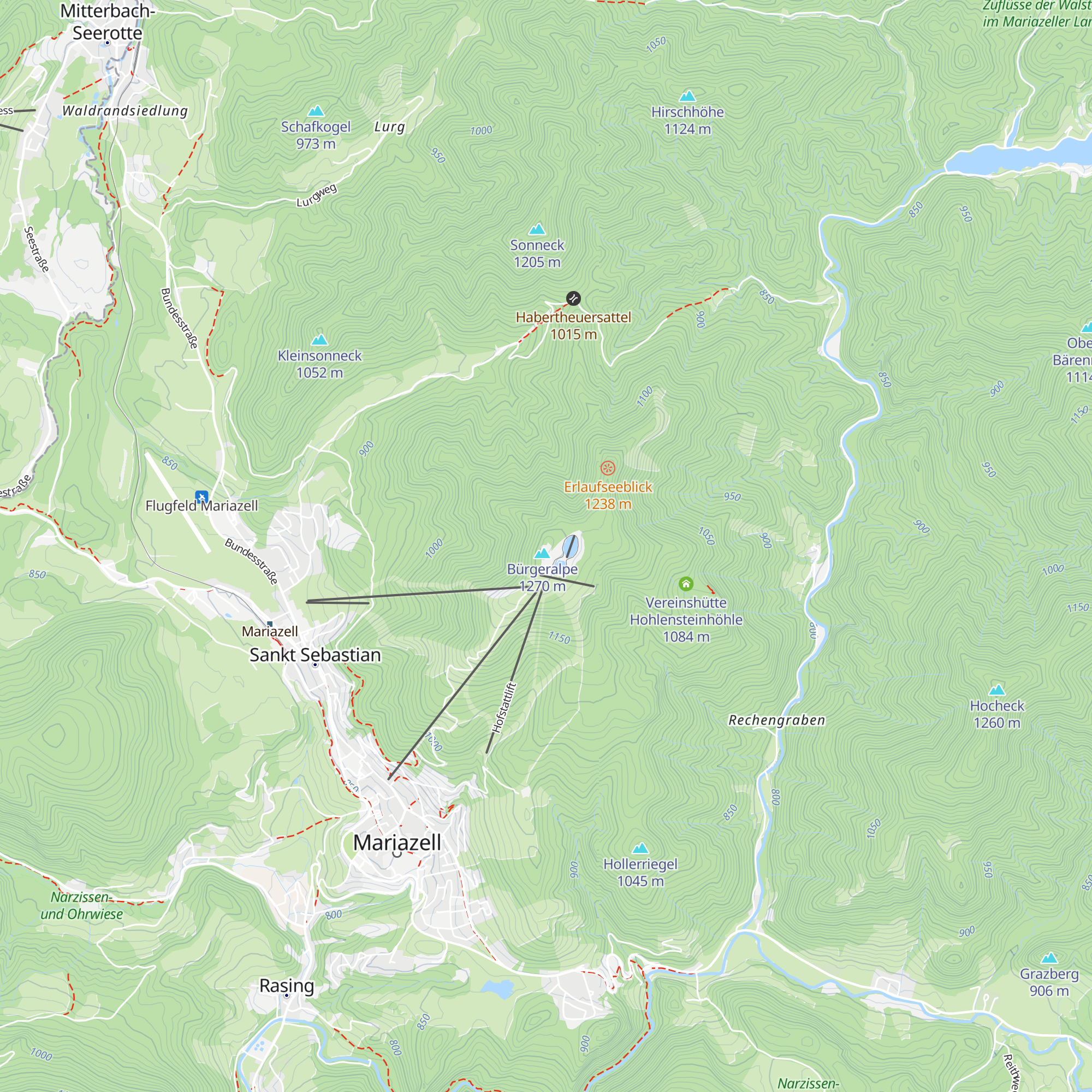 Edelweißhütte map