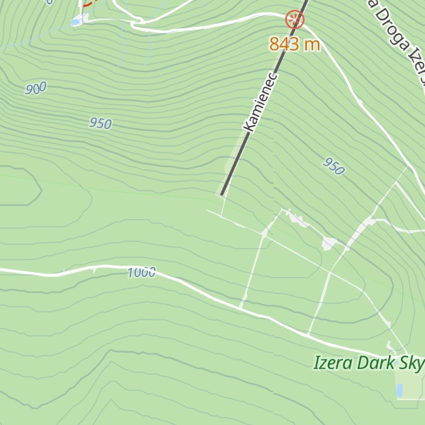 Map of Świeradowiec