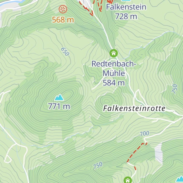 Map of Trahütten