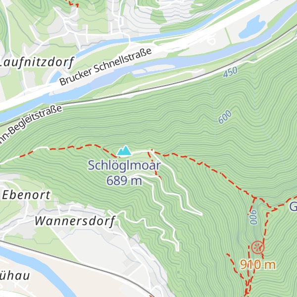 Map of Schlöglmoar