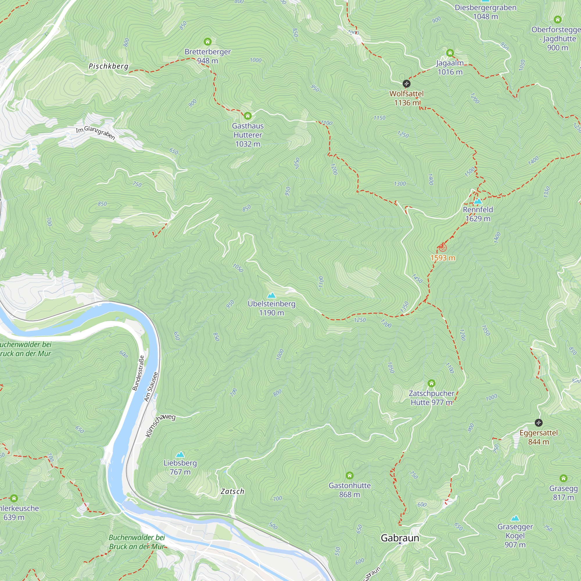 Pischkalm map