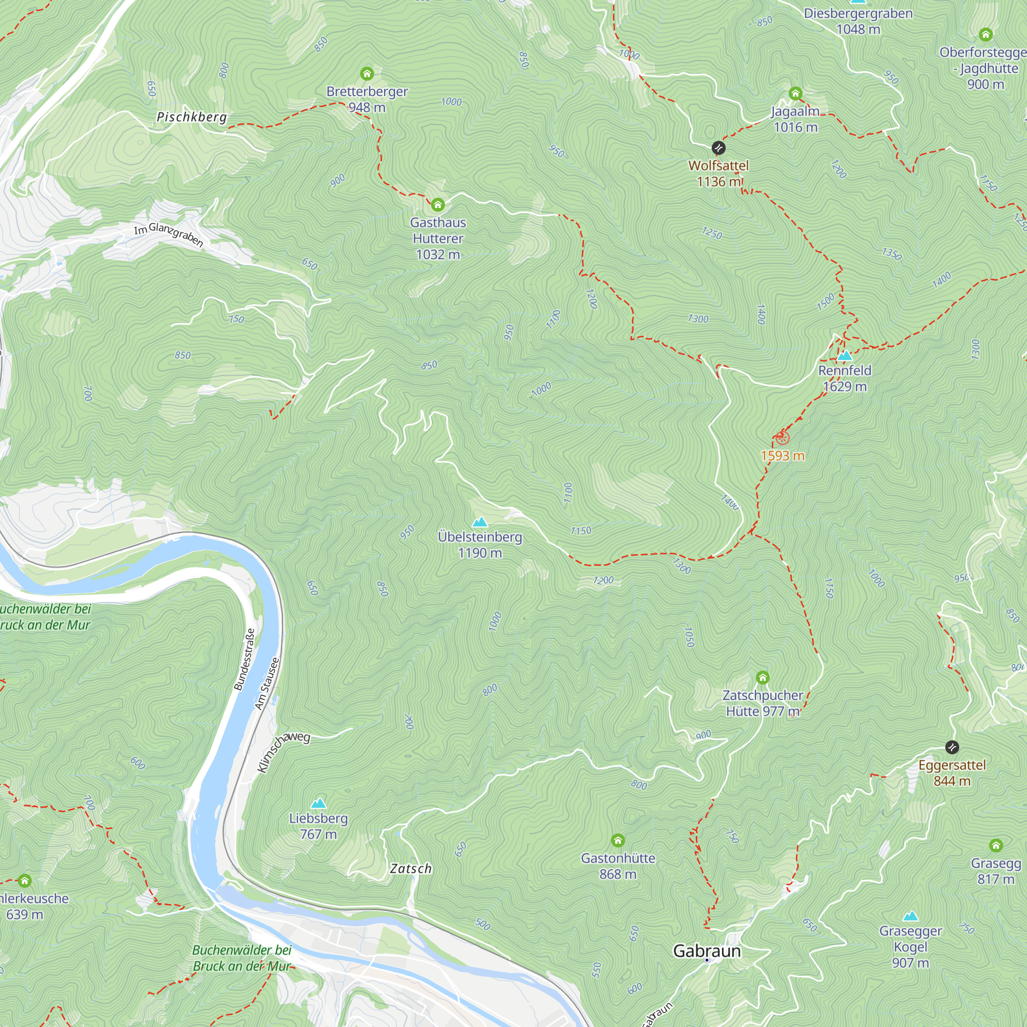 Pischkalm map