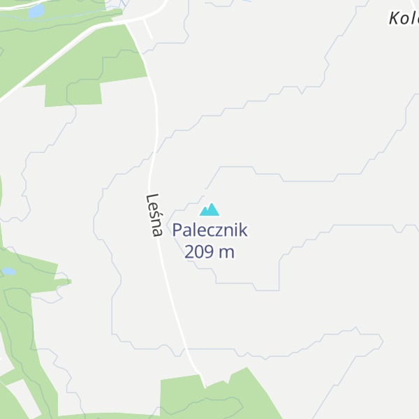 Map of Palecznik