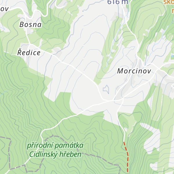 Map of Ředice