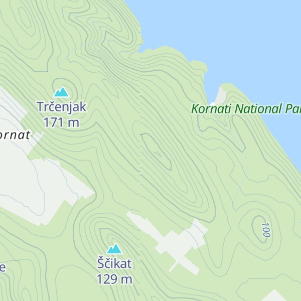 Map of Dragovinjak