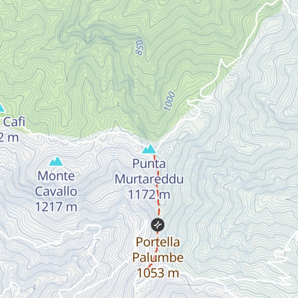 Map of Punta Murtareddu
