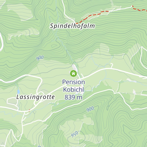 Map of Pension Kobichl