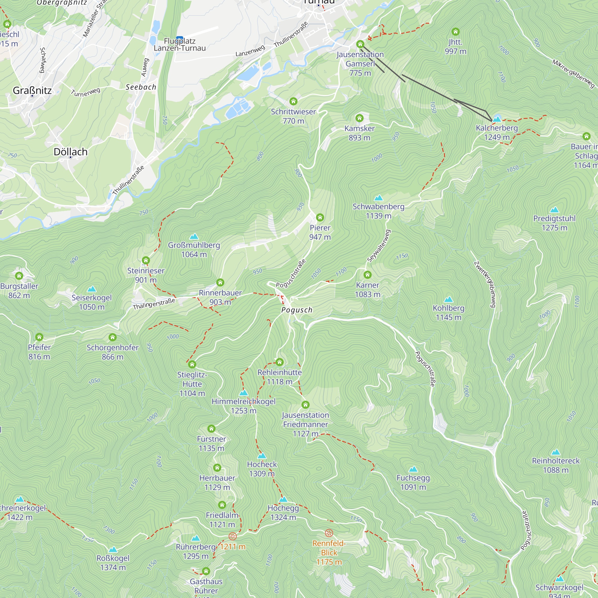 Jagdhütte map