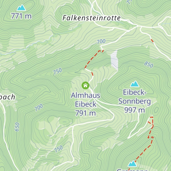 Map of Almhaus Eibeck