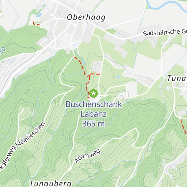 Map of Buschenschank Labanz