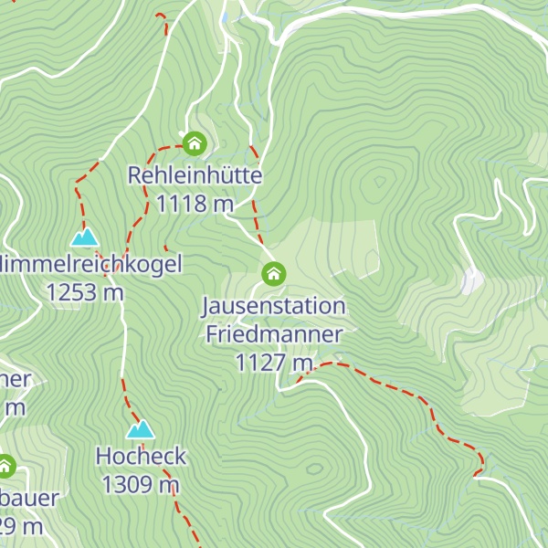 Map of Jausenstation Friedmanner