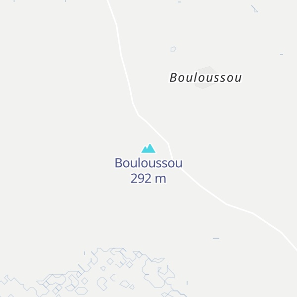 Map of Bouloussou