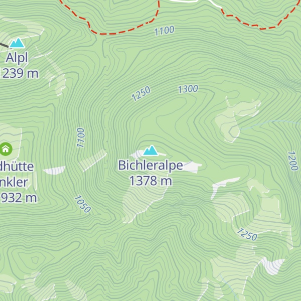Map of Bichleralpe